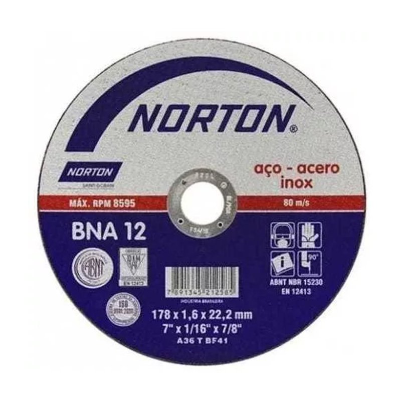 Disco de Corte Metal 7"