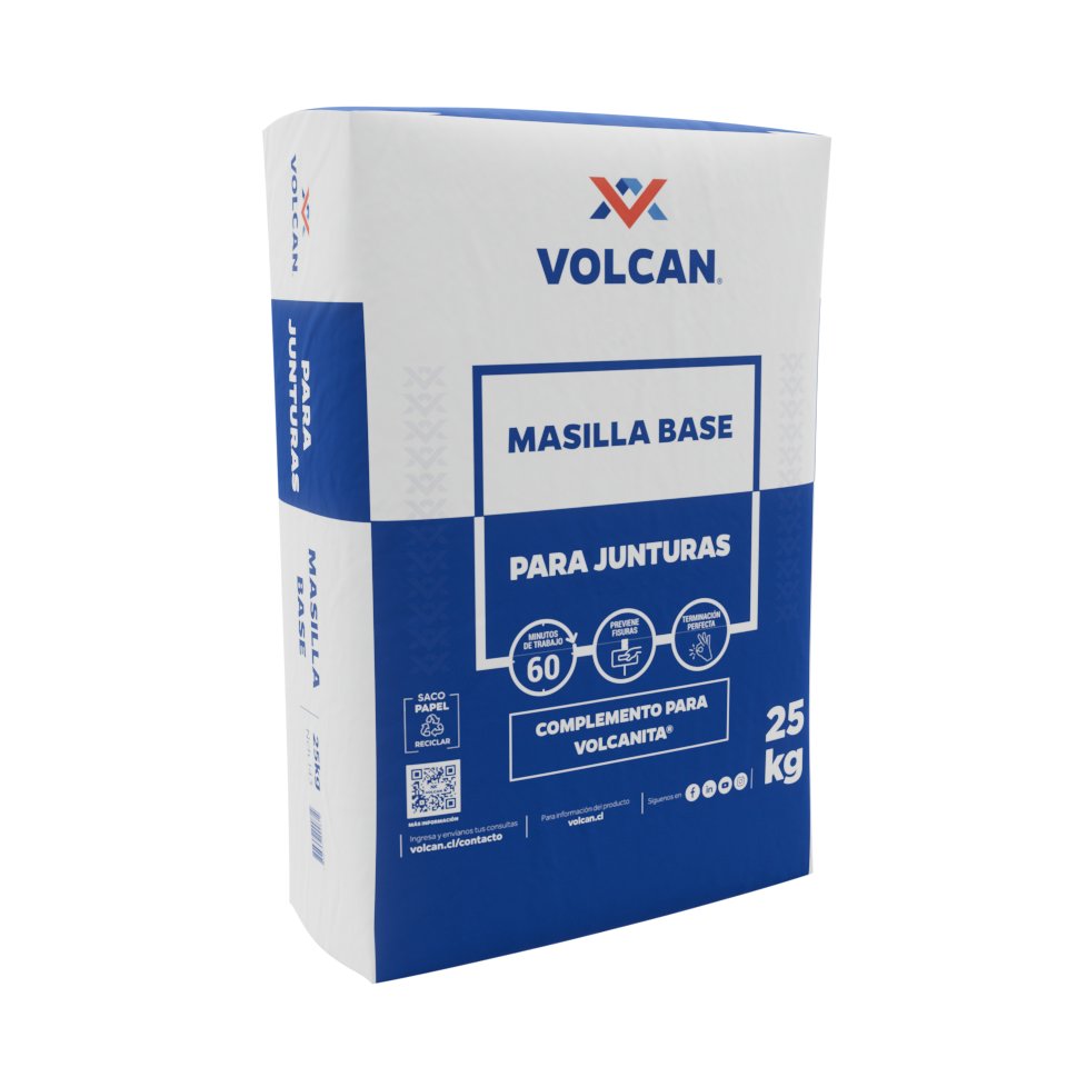 Masilla Base 25 kg Volcan