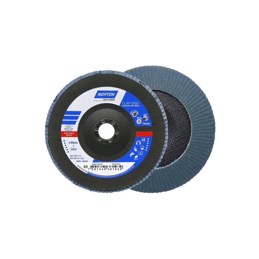Disco Traslapado Grano 60 4 1/2"