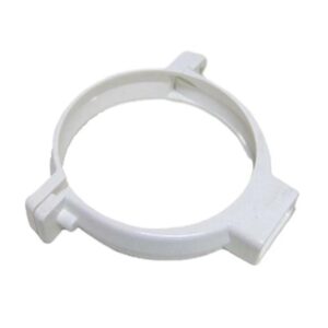 Abrazadera Tubo Bajada Blanco 80 mm