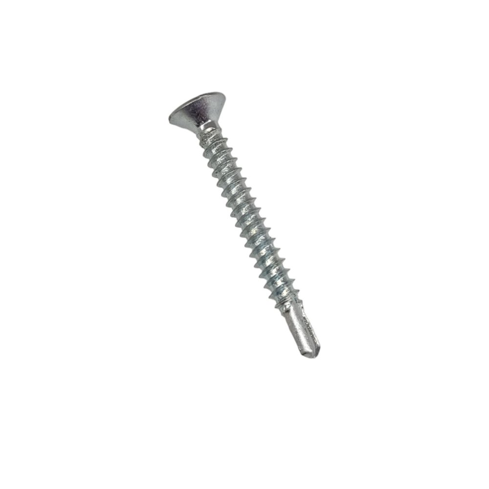 Tornillo Yeso-Cartón Zincado Punta Broca 6 x 1 1/4" (100 un)