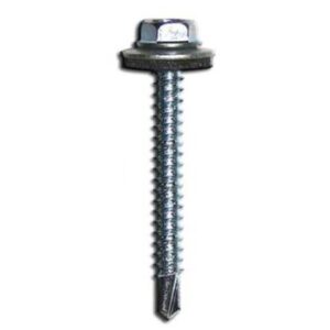 Tornillo Hexagonal Punta Broca con Golilla 12-14 x 2 1/2" (100 un)