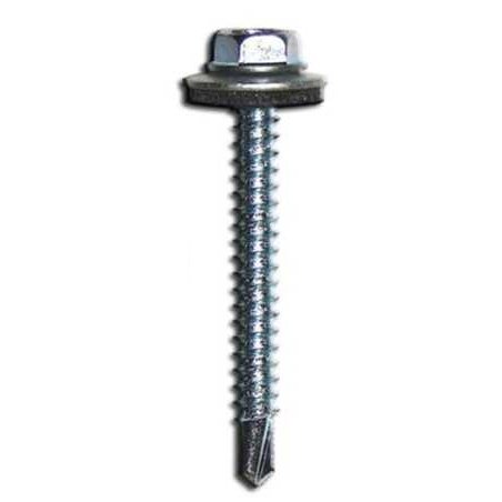 Tornillo Hexagonal Punta Broca con Golilla 12-14 x 2 1/2" (100 un)
