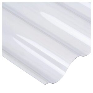 Policarbonato Ondulado Transparente 0,5 mm x 3 m