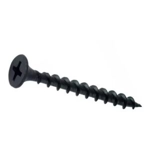 Tornillo Negro Punta Fina 6 x 1 1/4" (100 un)