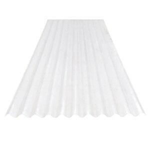 Policarbonato Ondulado Transparente 0,7 mm x 2,5 m