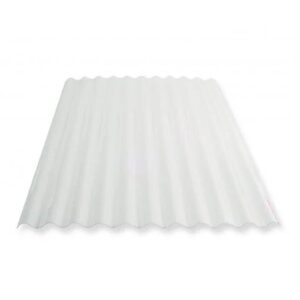 Policarbonato Ondulado Transparente 0,7 mm x 3,66 m