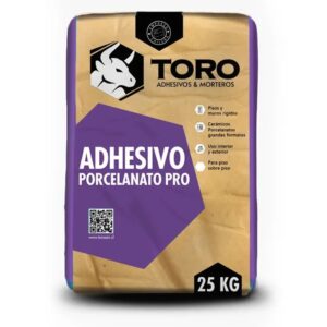 Adhesivo Porcelanato 25 kg Pro Toro
