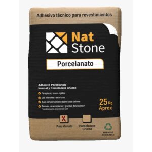 Adhesivo Porcelanato DA 25 kg Natstone