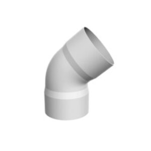 Codo 67,5° PVC P25 Blanco M-H