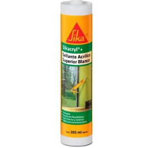 Sellante Acrílico Blanco 300 ml Sikacryl