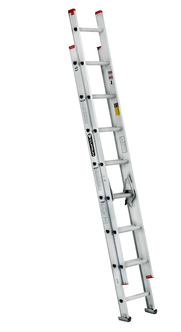 Escalera Telescópica Aluminio 16 Peldaños 4,1 m