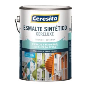 Esmalte Sintético Cereluxe Negro 1 galón