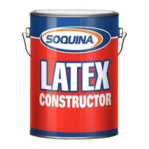 Látex Constructor Blanco 1 galón Soquina