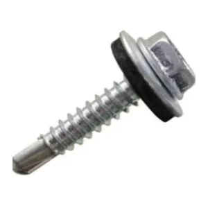 Tornillo Hexagonal Punta Broca con Golilla 10 x 3/4" (100 un)