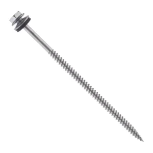 Tornillo Hexagonal Punta Especial con Golilla 10-12 x 2 1/2″ (100 un)