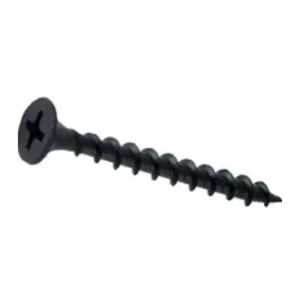 Tornillo Negro Punta Fina 6 x 1 5/8" (100 un)