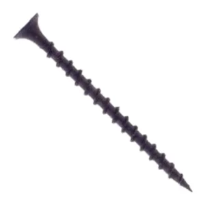 Tornillo Negro Punta Fina 6 x 2" (100 un)