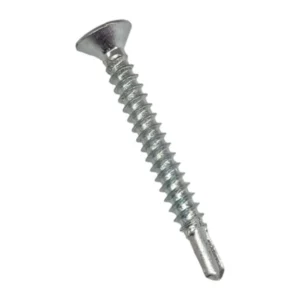 Tornillo Yeso-Cartón Zincado Punta Broca 6 x 1 1/4" (100 un)