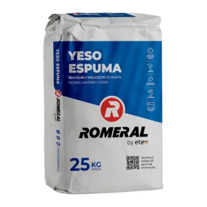 Yeso Espuma 25 kg Romeral